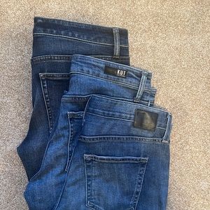 Authentic AG Adriano Goldschmied, KUT and Liverpool denim - selling together.